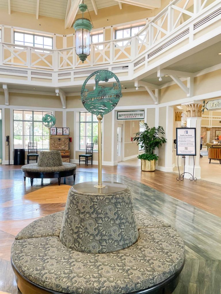 Disney's Port Orleans Riverside Resort lobby