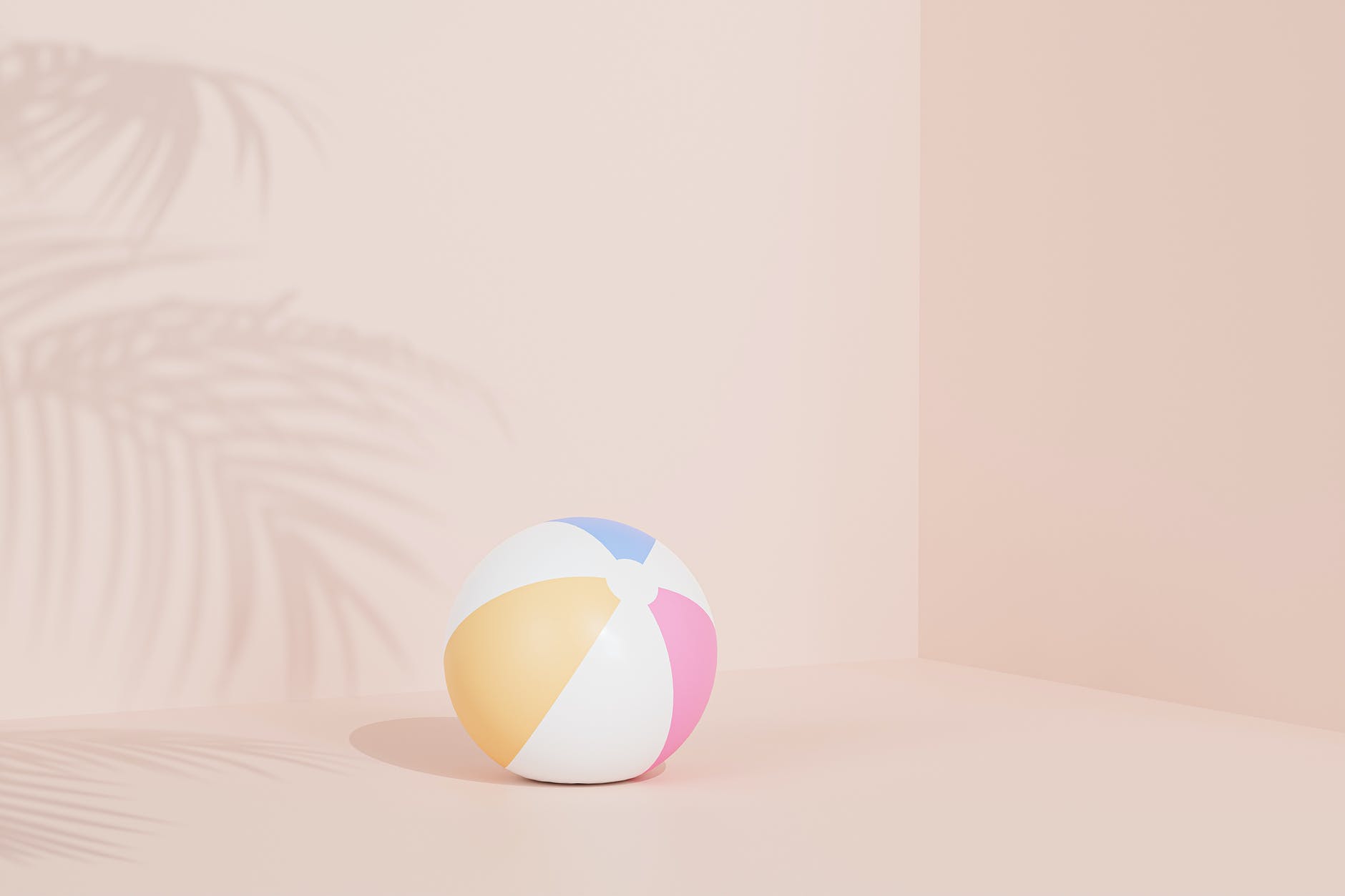 white yellow and blue ball - save your sanity this summer blog post image