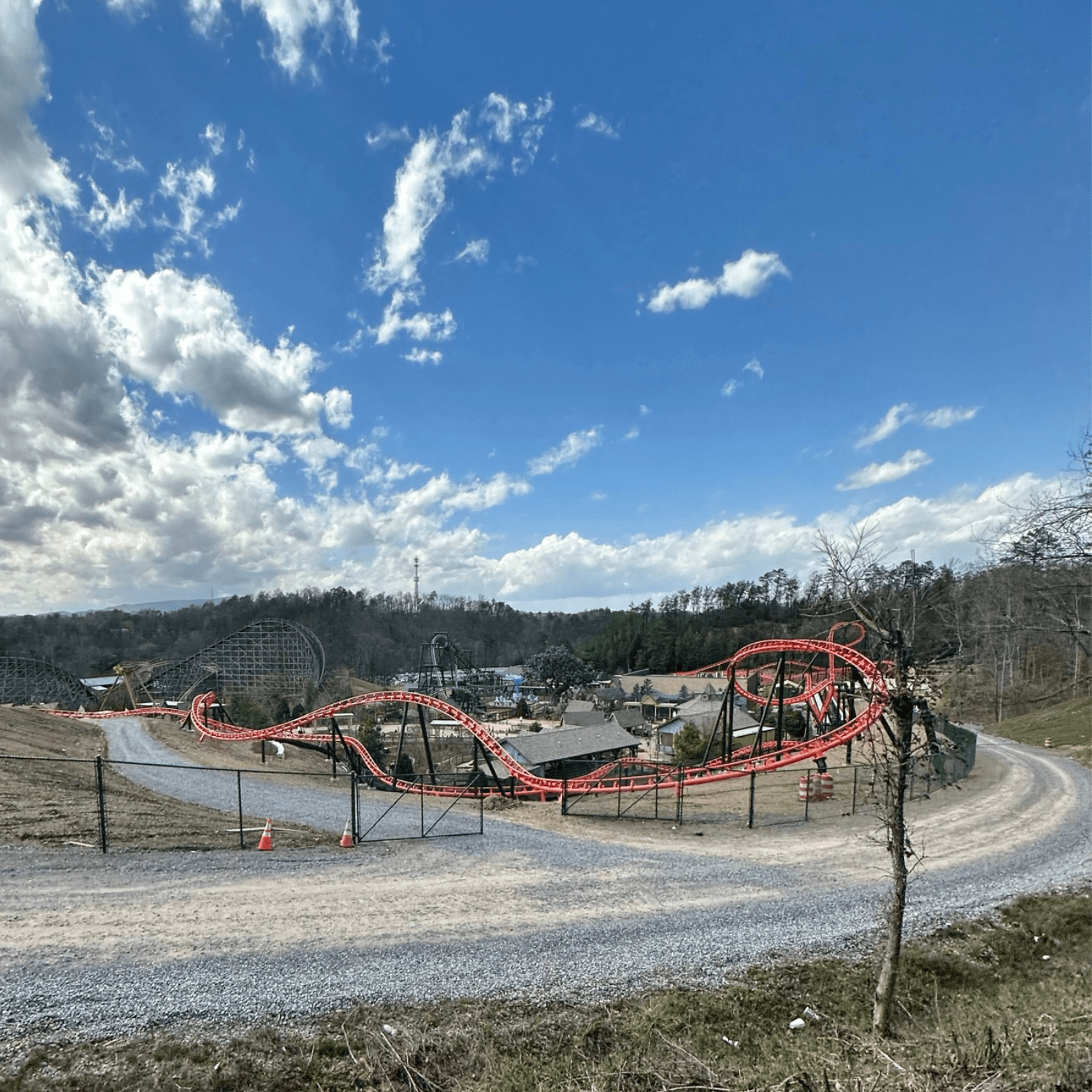 Best Things to Do at Dollywood Big Bear Mountain Coaster Construction