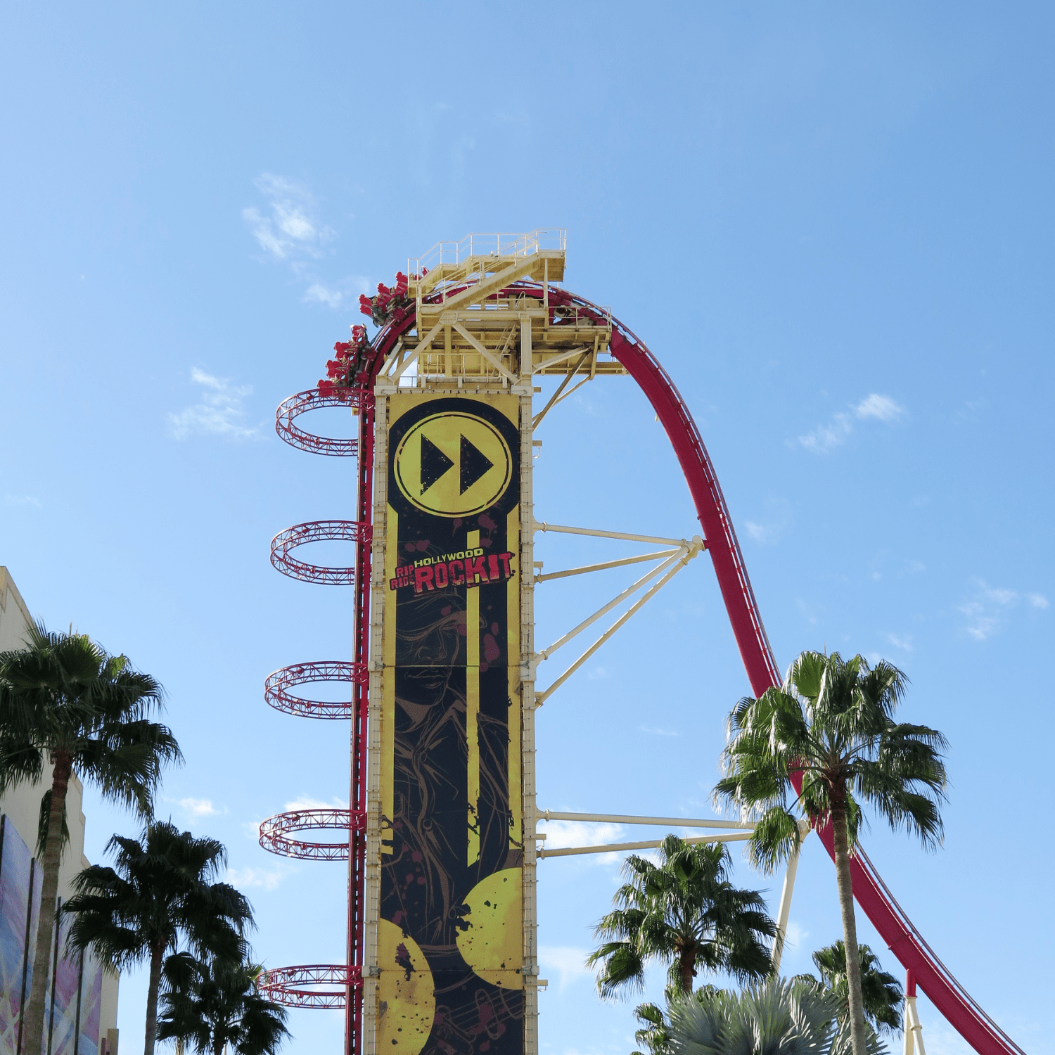 First Universal Orlando Vacation Rip Ride Rockit Roller Coaster