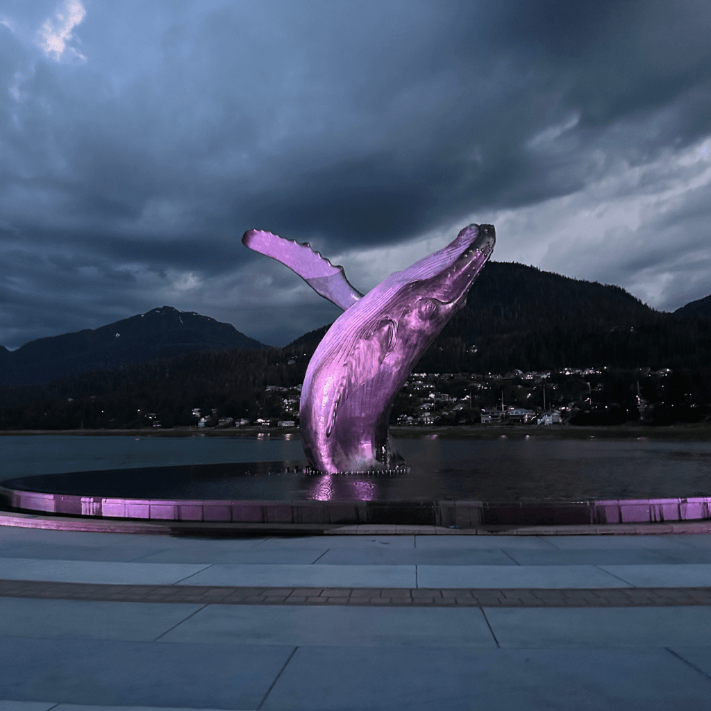 Juneau Travel Guide Whale Sculpture