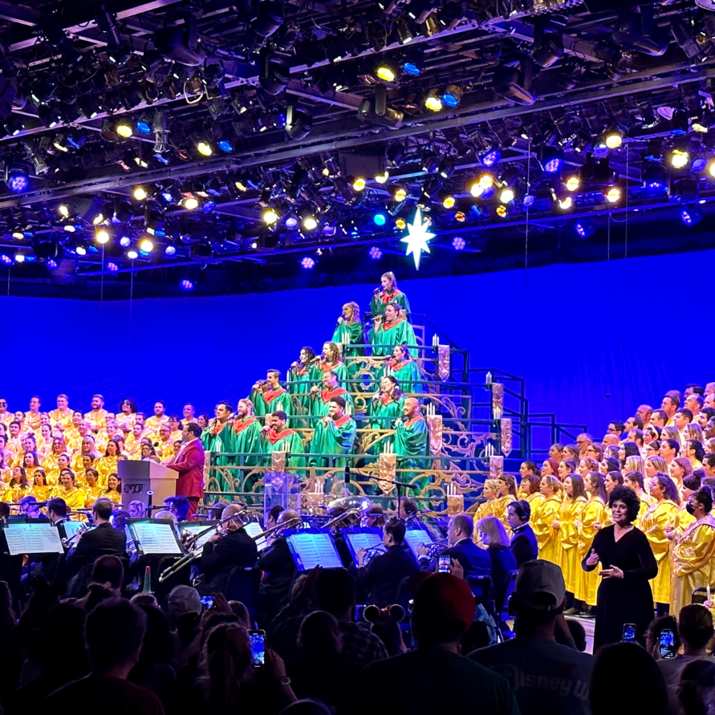 Candlelight Processional at Epcot