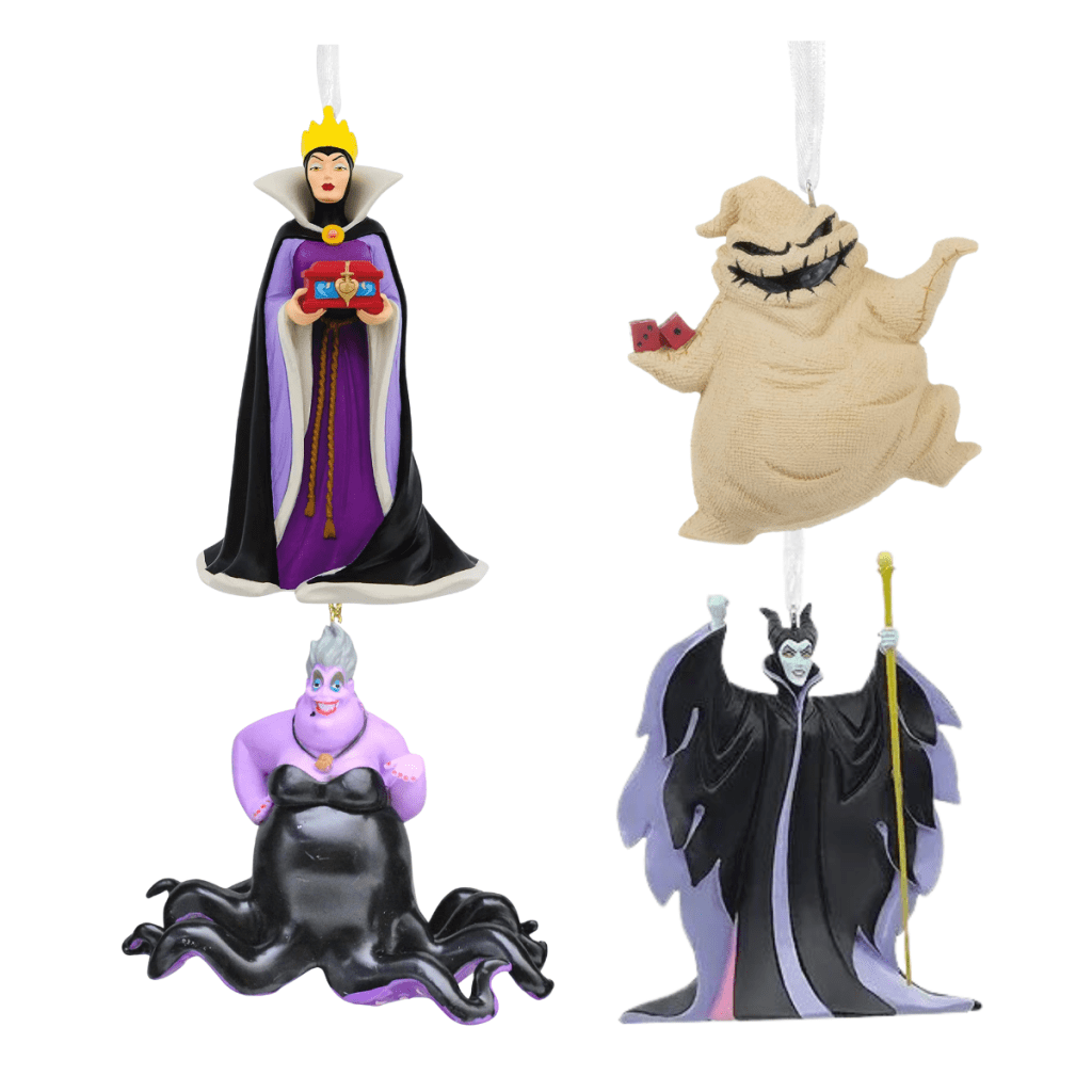 Disney Christmas Ornaments Disney Villain Ornaments