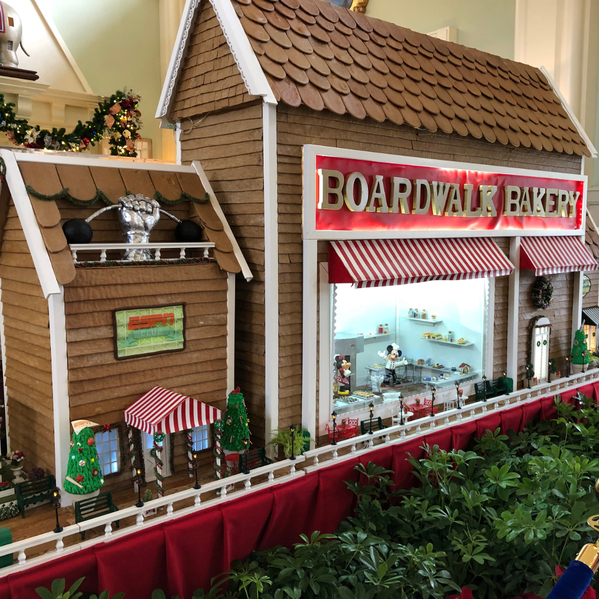 Gingerbread Displays at Walt Disney World