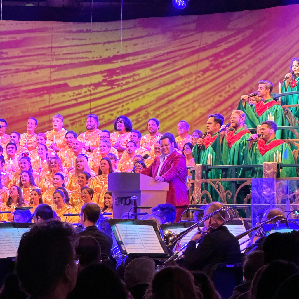 Candlelight Processional at Epcot