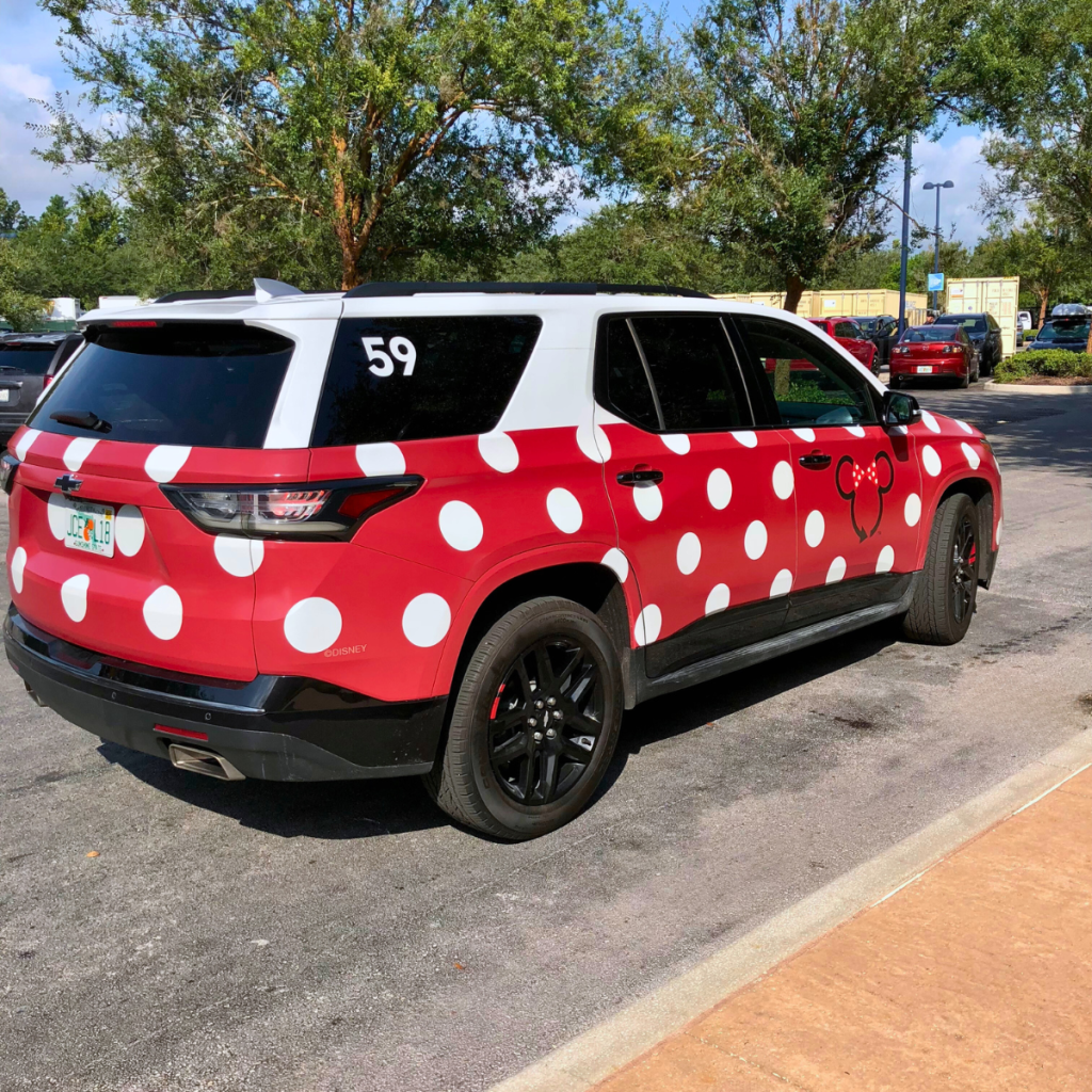 Disney World Minnie Van Transportation