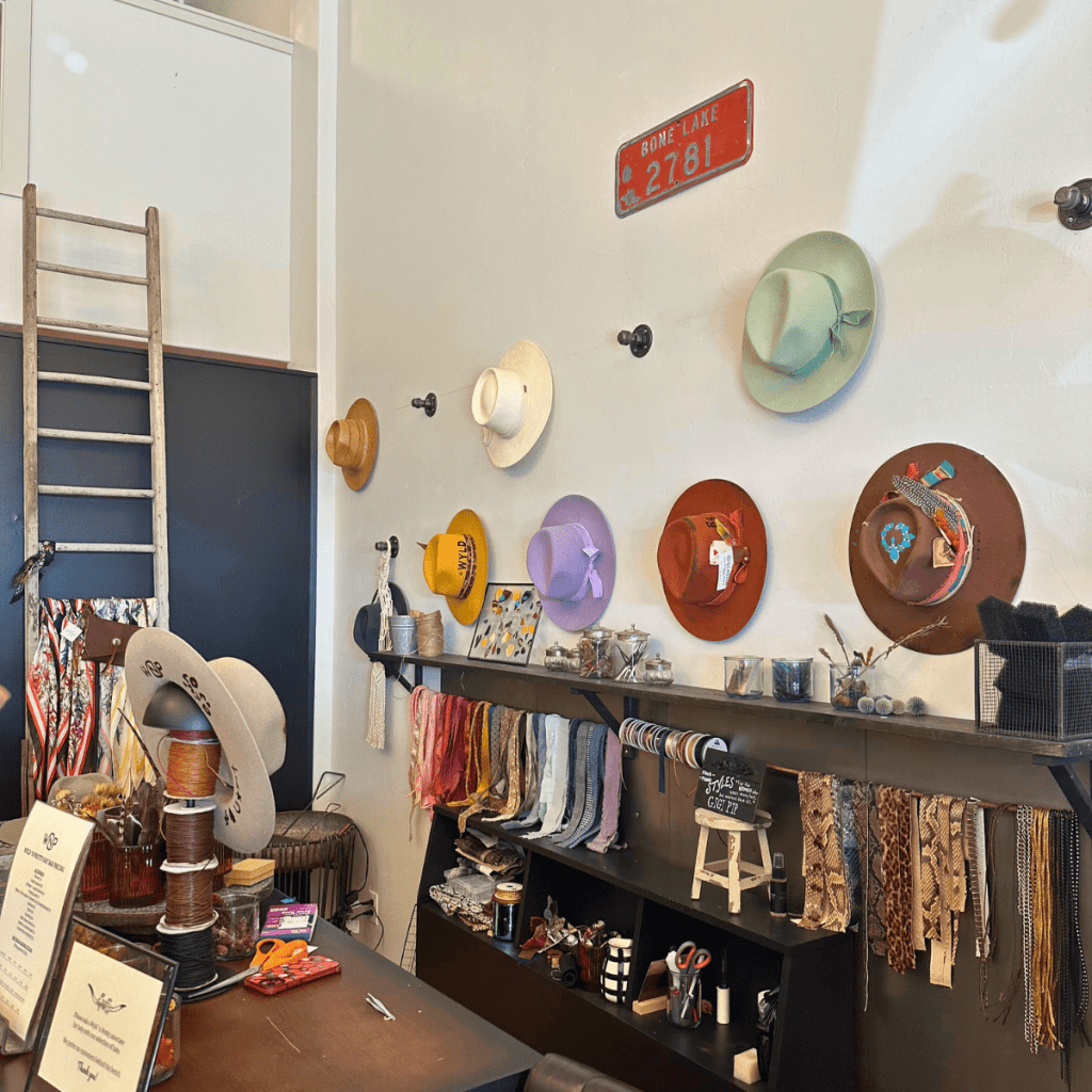 Downtown Sheridan, Wyoming Wyld & Pretty Hat Bar