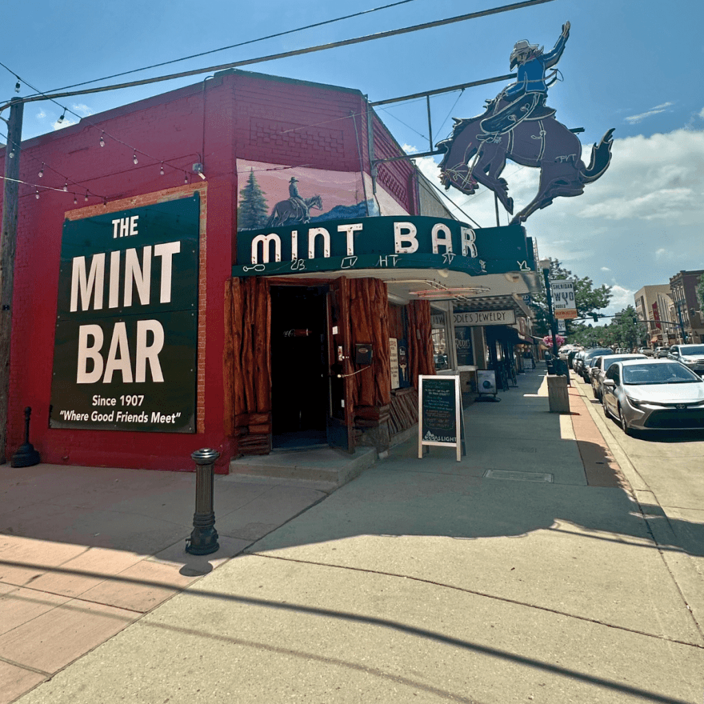 Downtown Sheridan, Wyoming The Mint Bar