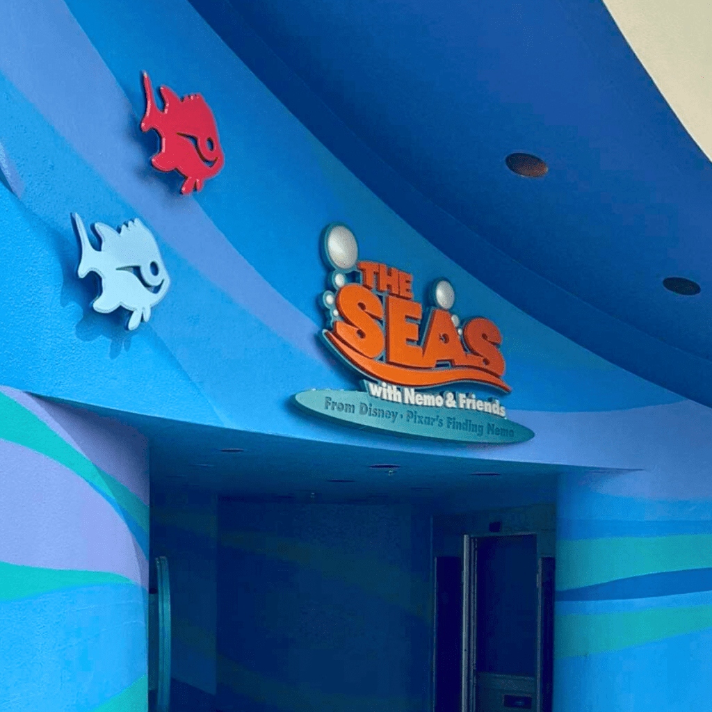 Water Rides at Disney World The Seas with Nemo and Friends
