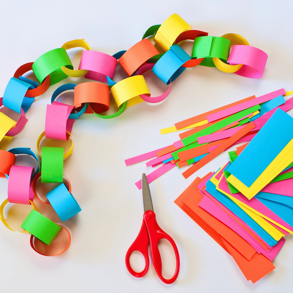 Disney World Countdown Paper Chain