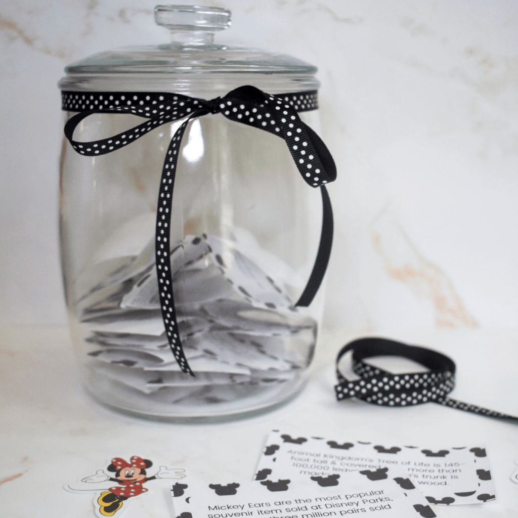 Disney World Countdown Jar