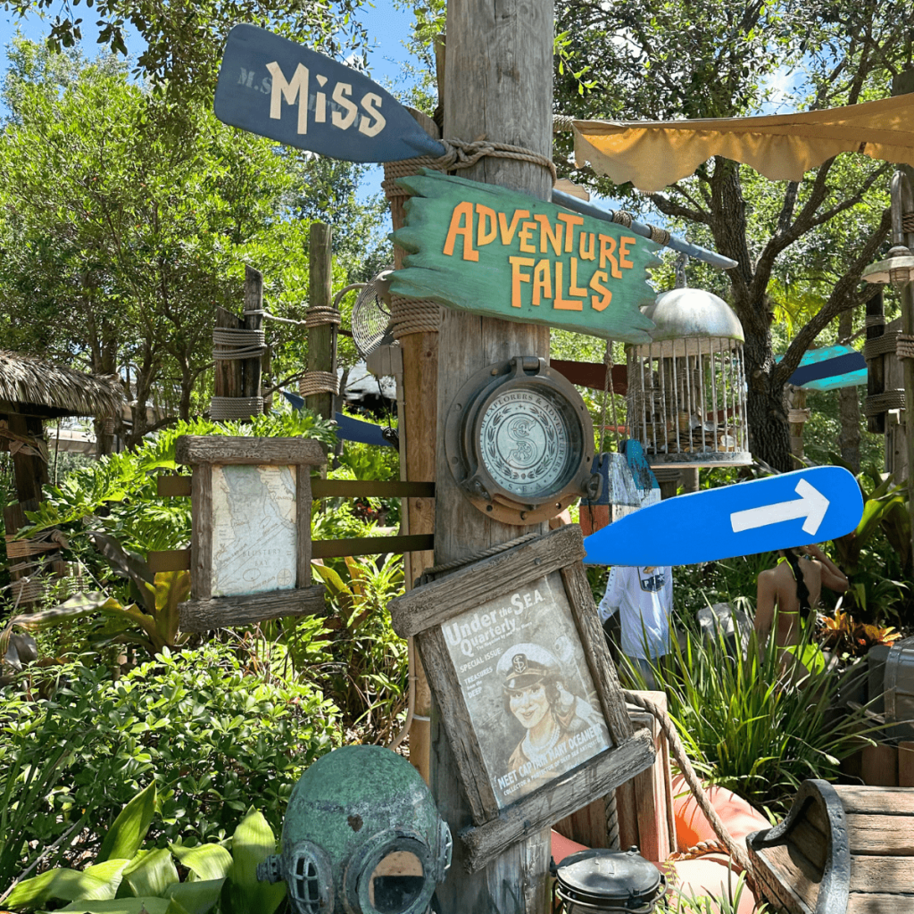 Disney's Typhoon Lagoon Water Park  Miss Adventure Falls