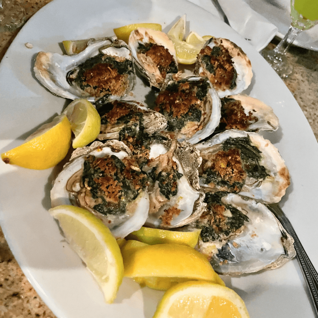 Taste of Thomasville Food Tour The Plaza Oysters