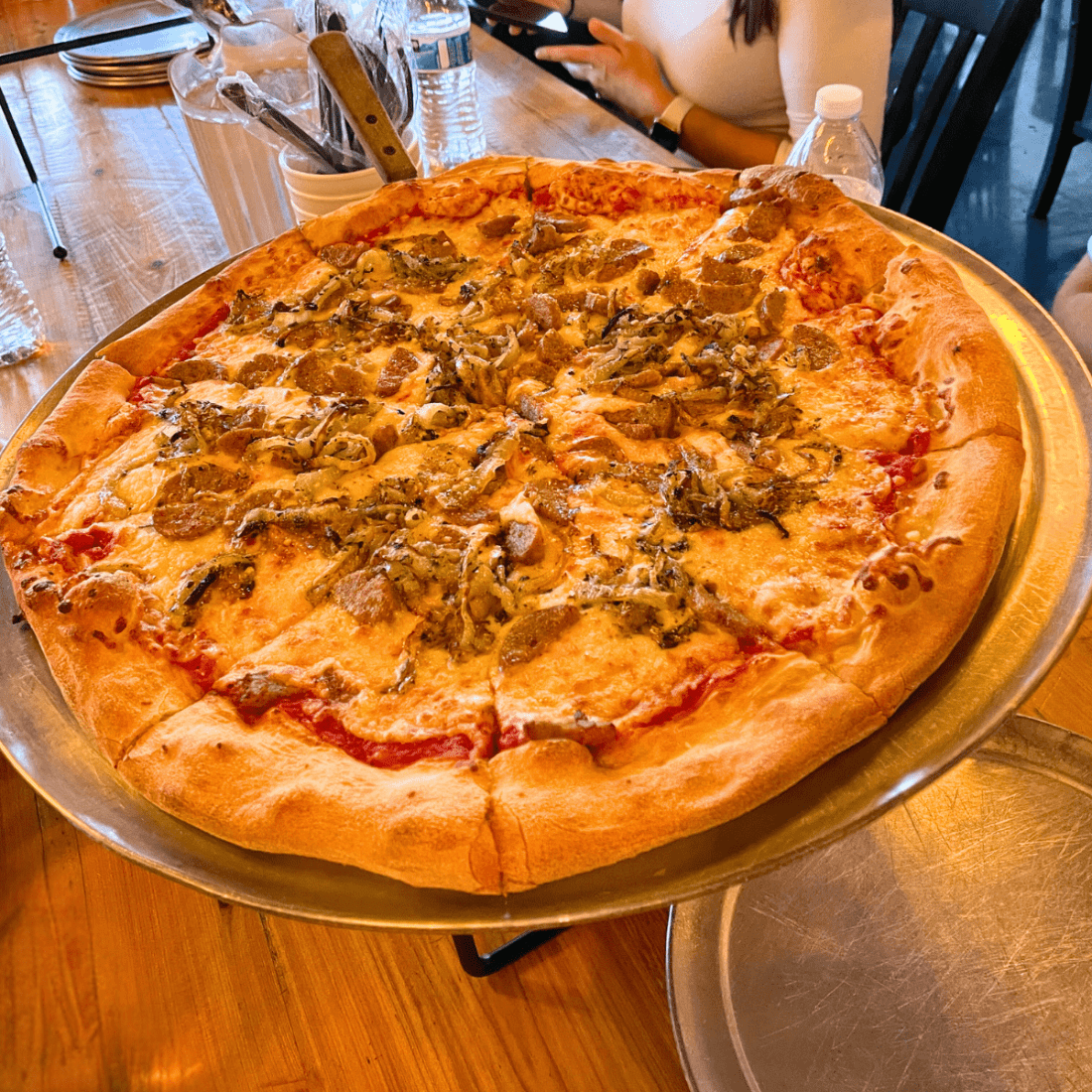 Taste of Thomasville Food Tour AJ's Moonspin Pizza