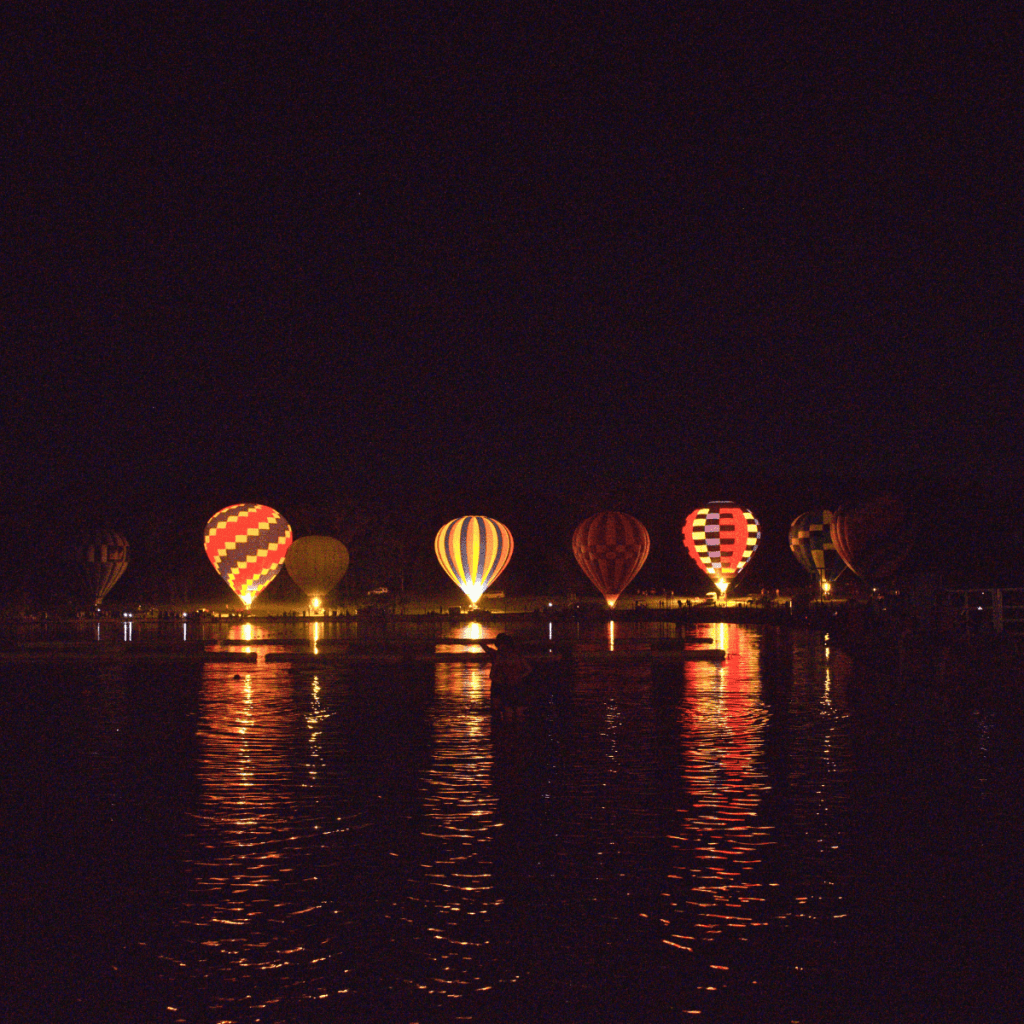 Labor Day Weekend at Callaway Gardens Hot Air Balloon Glow