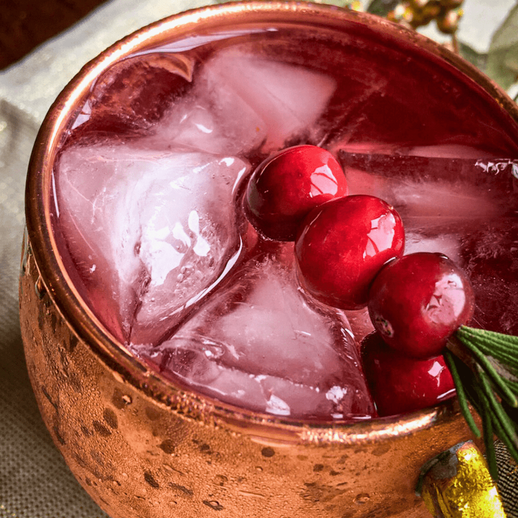 Cranberry Moscow Mule