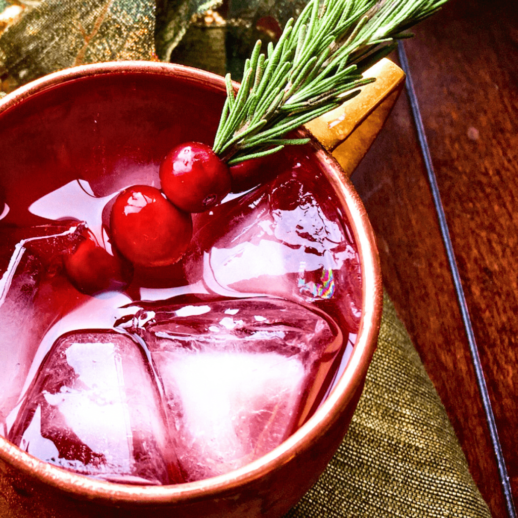 Cranberry Moscow Mule