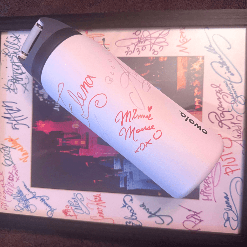 Disney Character Autographs