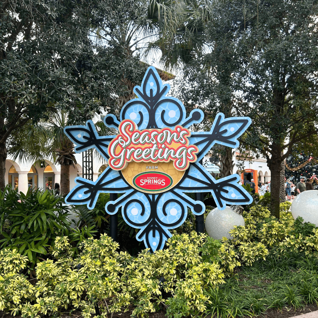 Disney Springs Christmas Tree Stroll