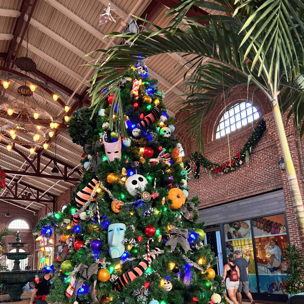Disney Springs Christmas Tree Stroll