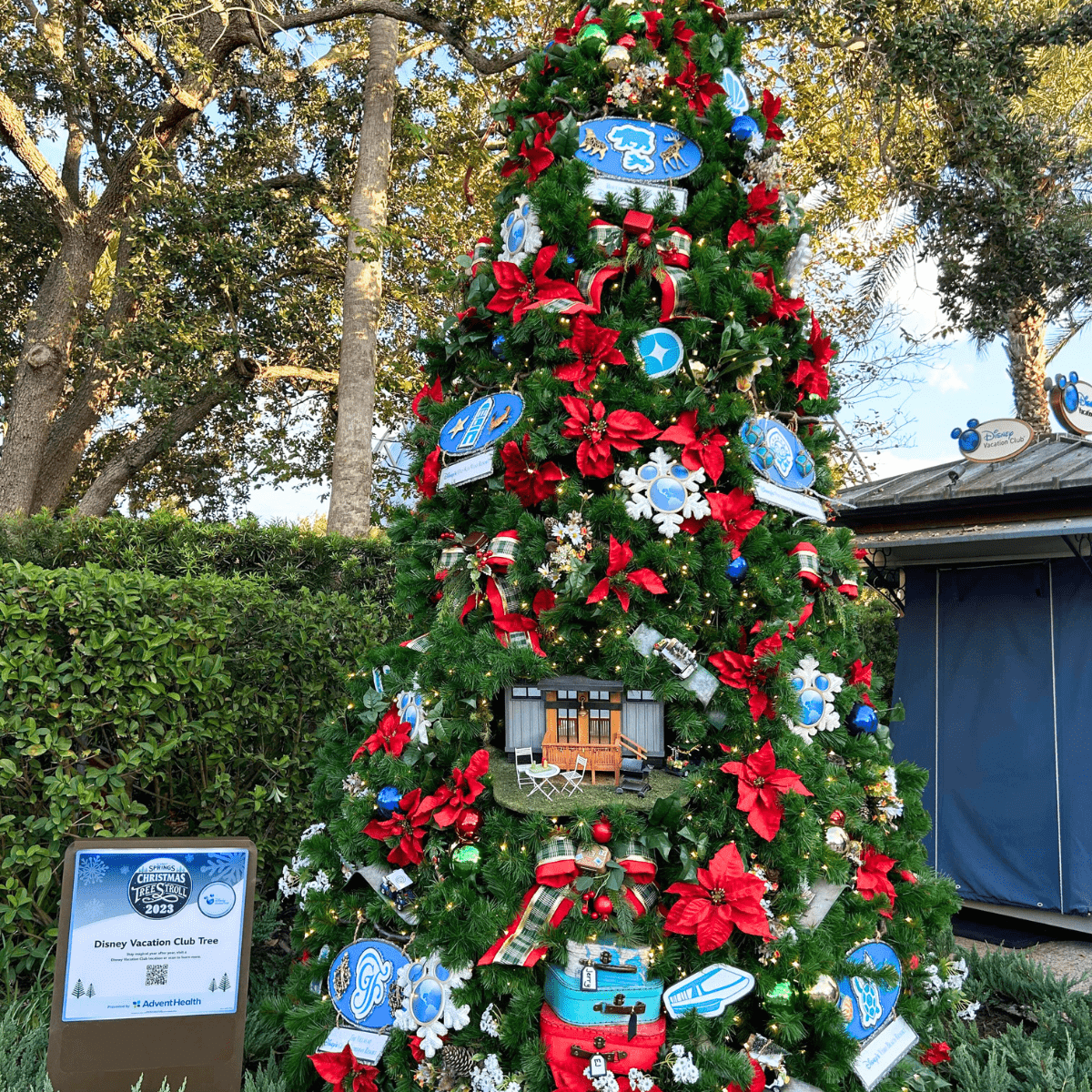 Disney Springs Christmas Tree Stroll