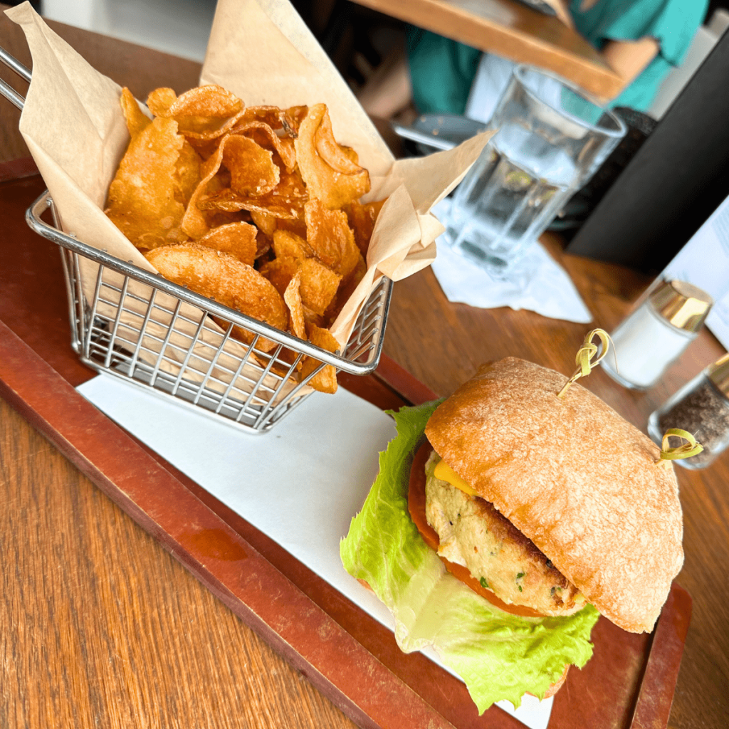 Paddlefish Disney Springs Crab Cake BLT