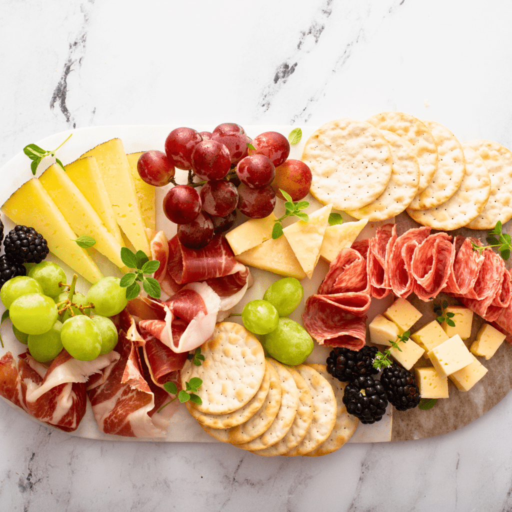 Charcuterie and Prosecco 