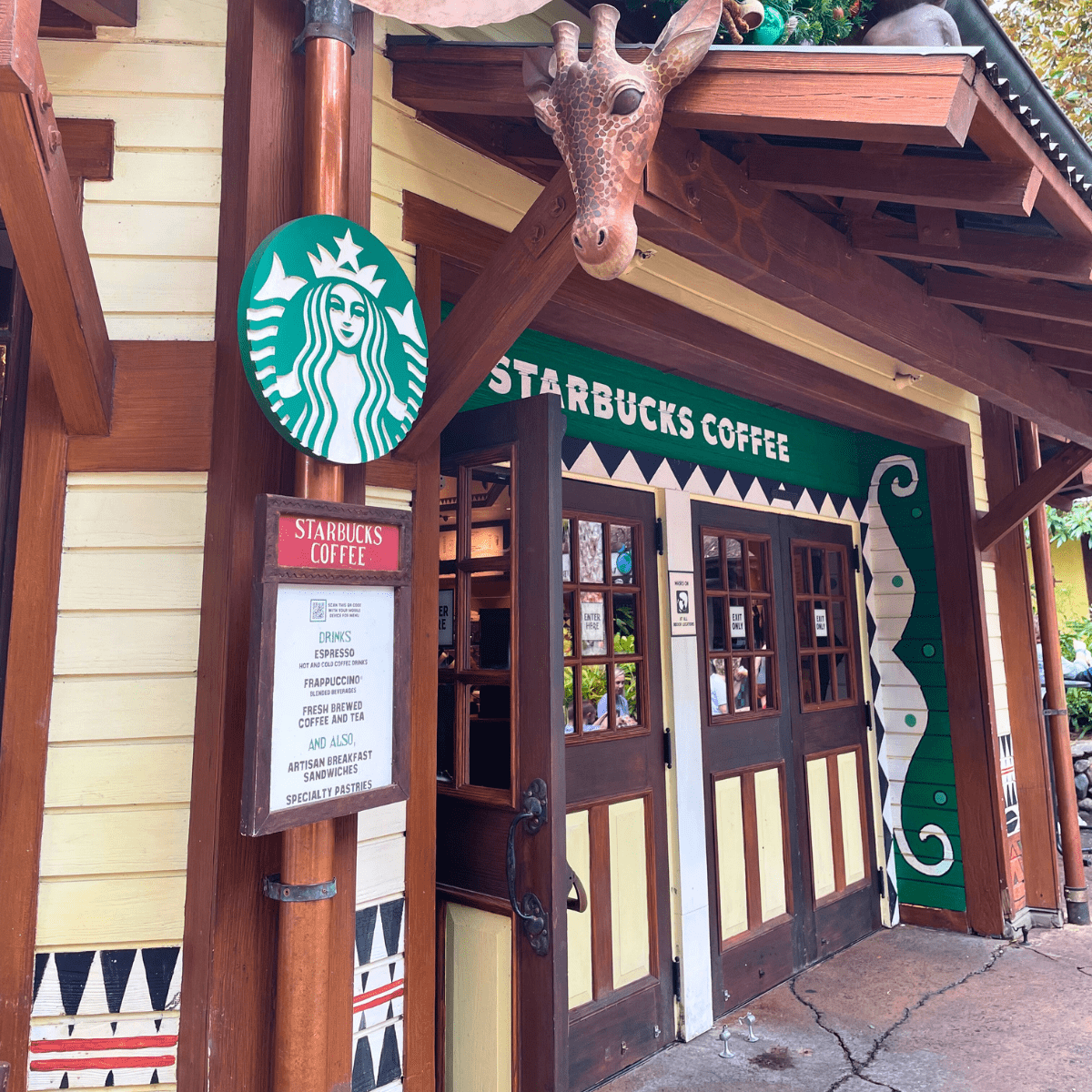 Animal Kingdom restaurants Creature Comforts Starbucks