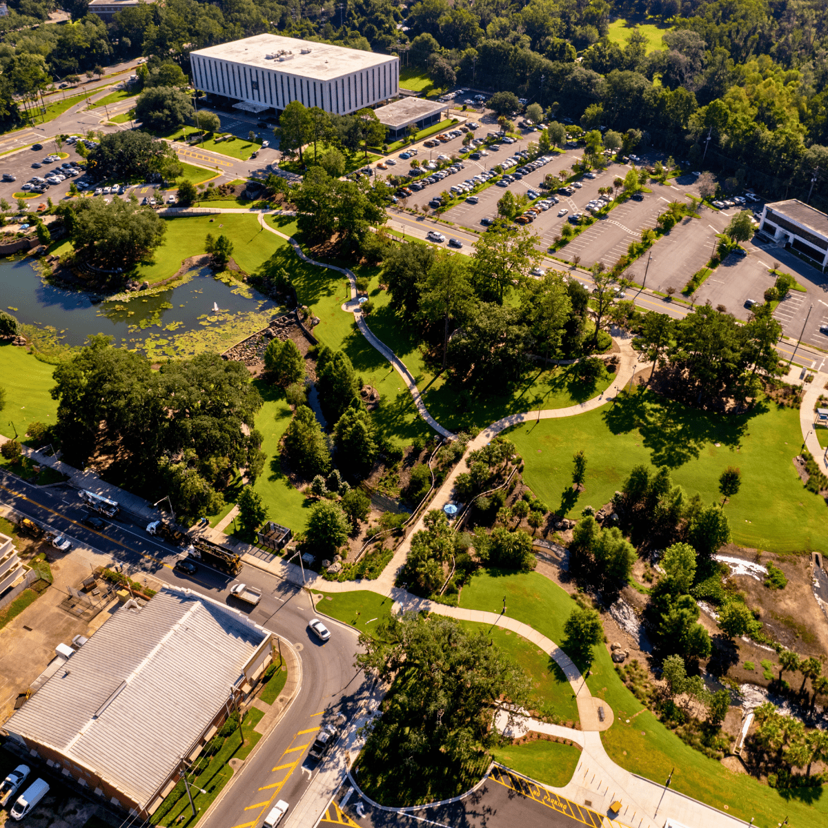Cascades Park Tallahassee Overview