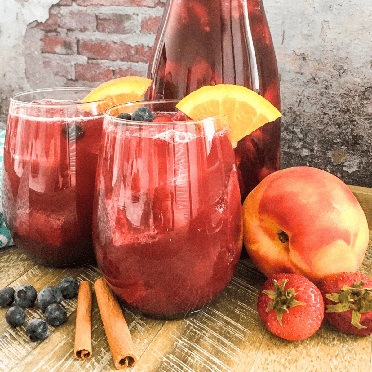 Berry Peach Sangria 