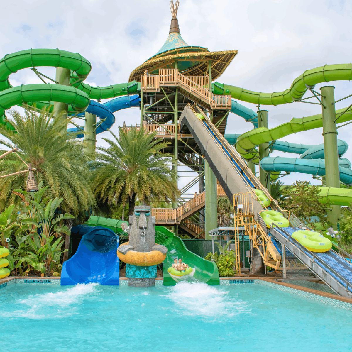 Volcano Bay rides