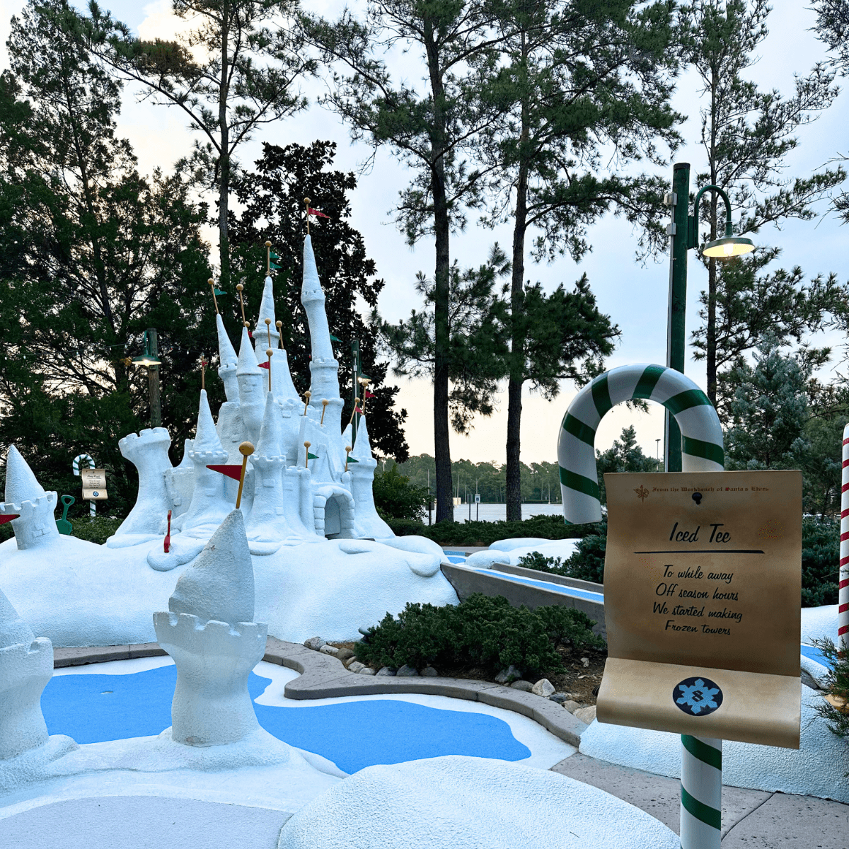 Miniature golf at Disney 