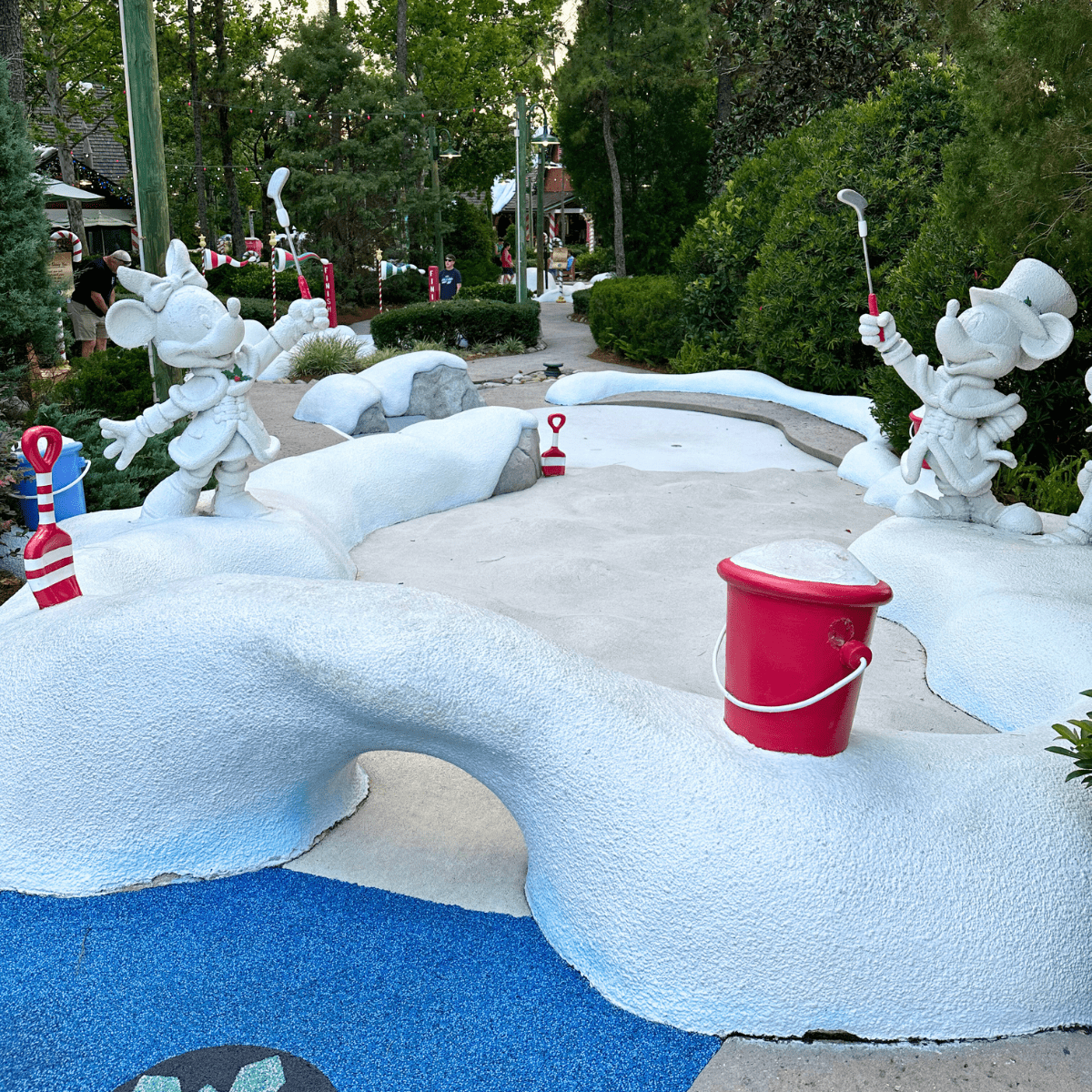 Miniature golf at Disney 