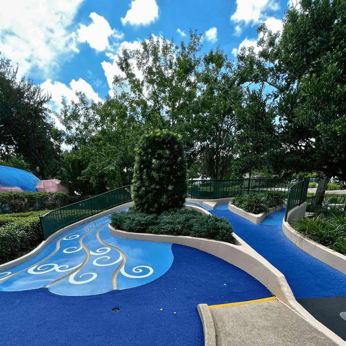 Miniature golf at Disney 