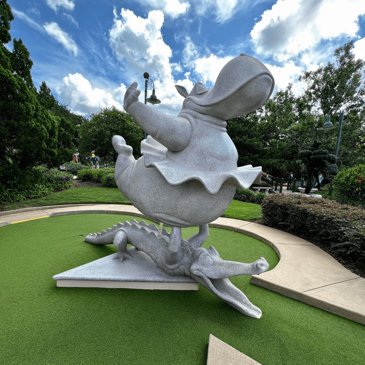 Miniature golf at Disney 