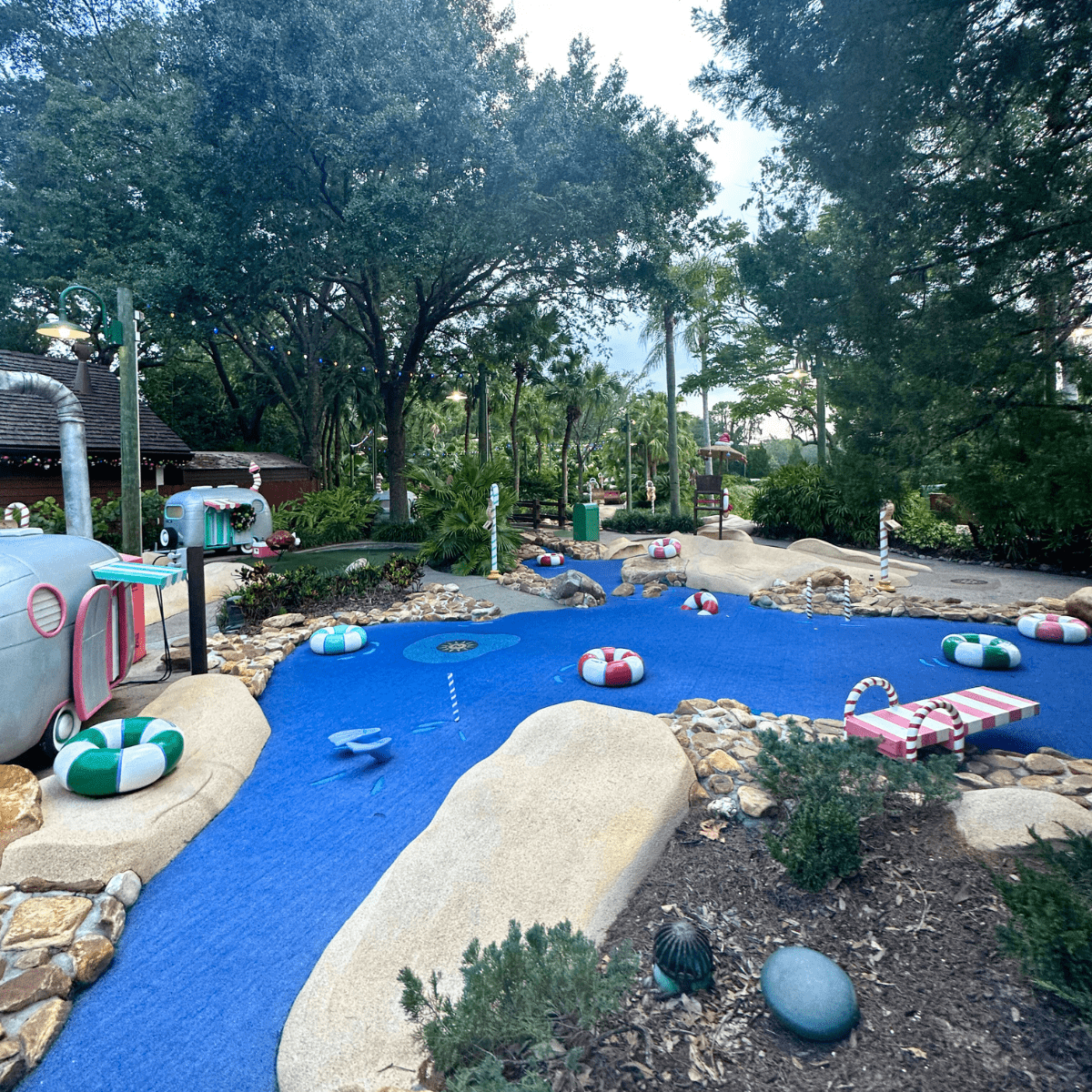 Miniature golf at Disney 