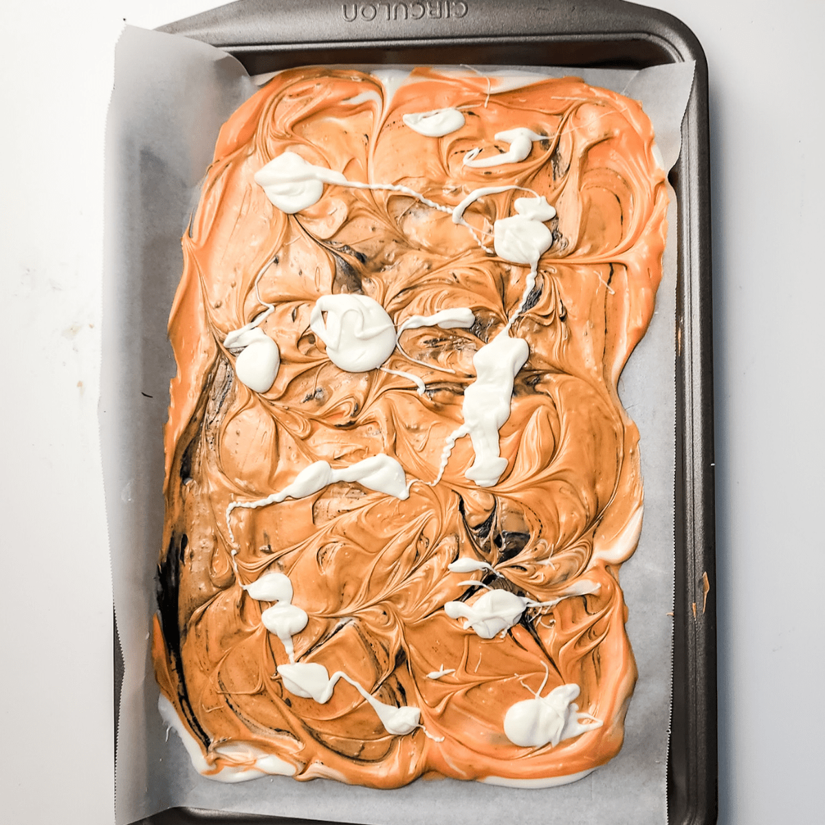 Halloween Chocolate Bark 