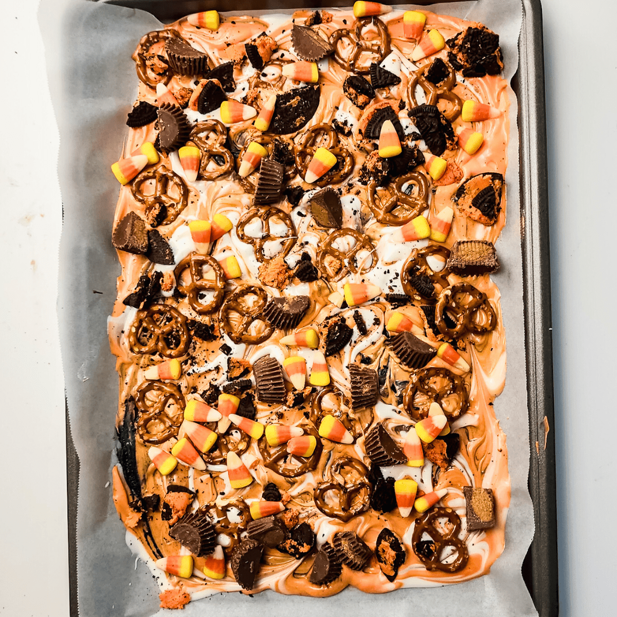 Halloween Chocolate Bark 