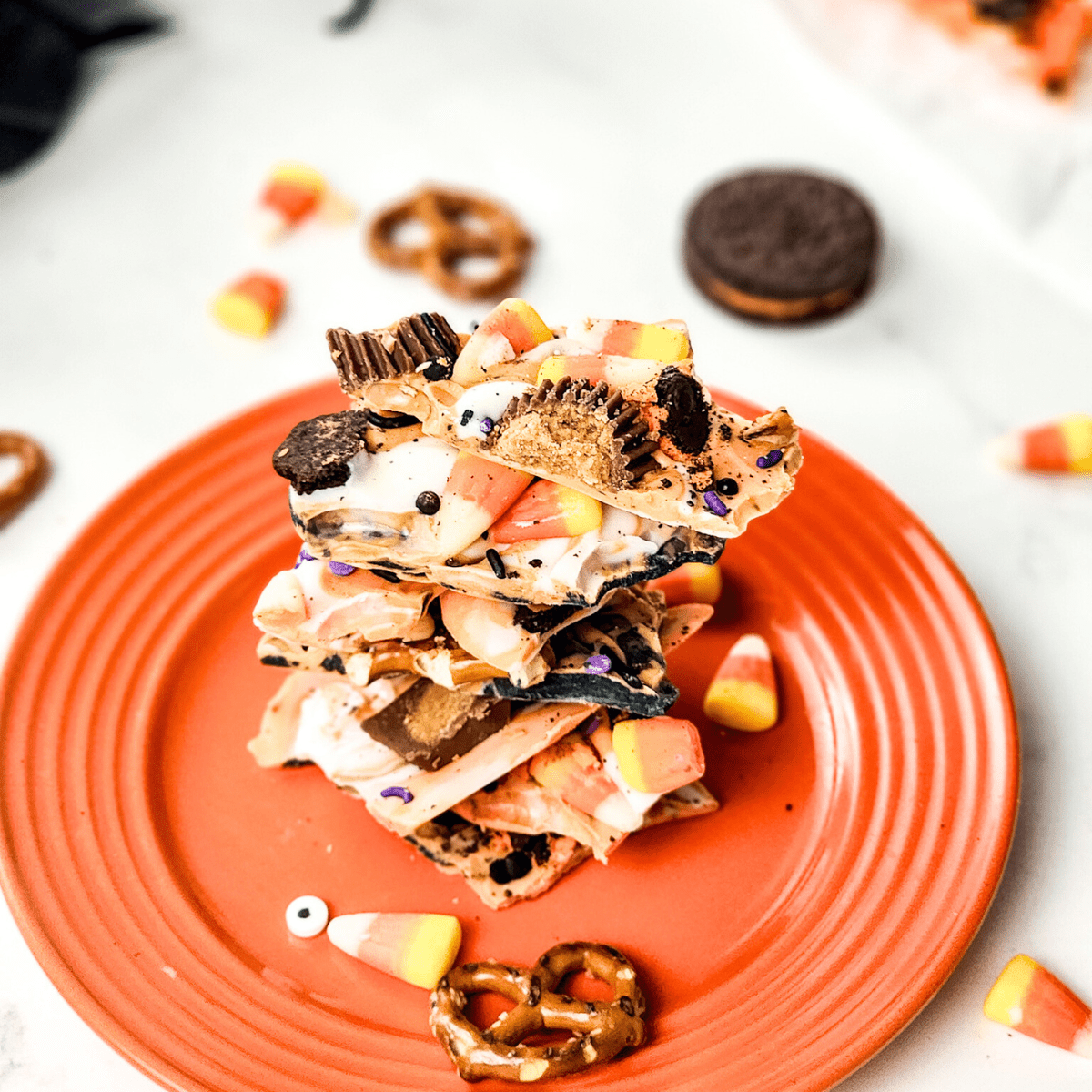 Halloween Chocolate Bark 