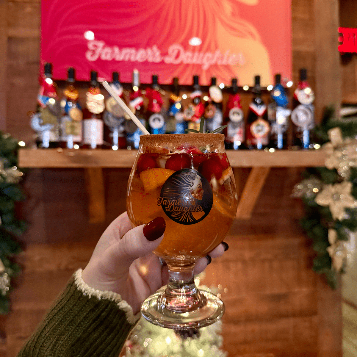 Christmas in Thomasville Farmer's Daughter Vineyard