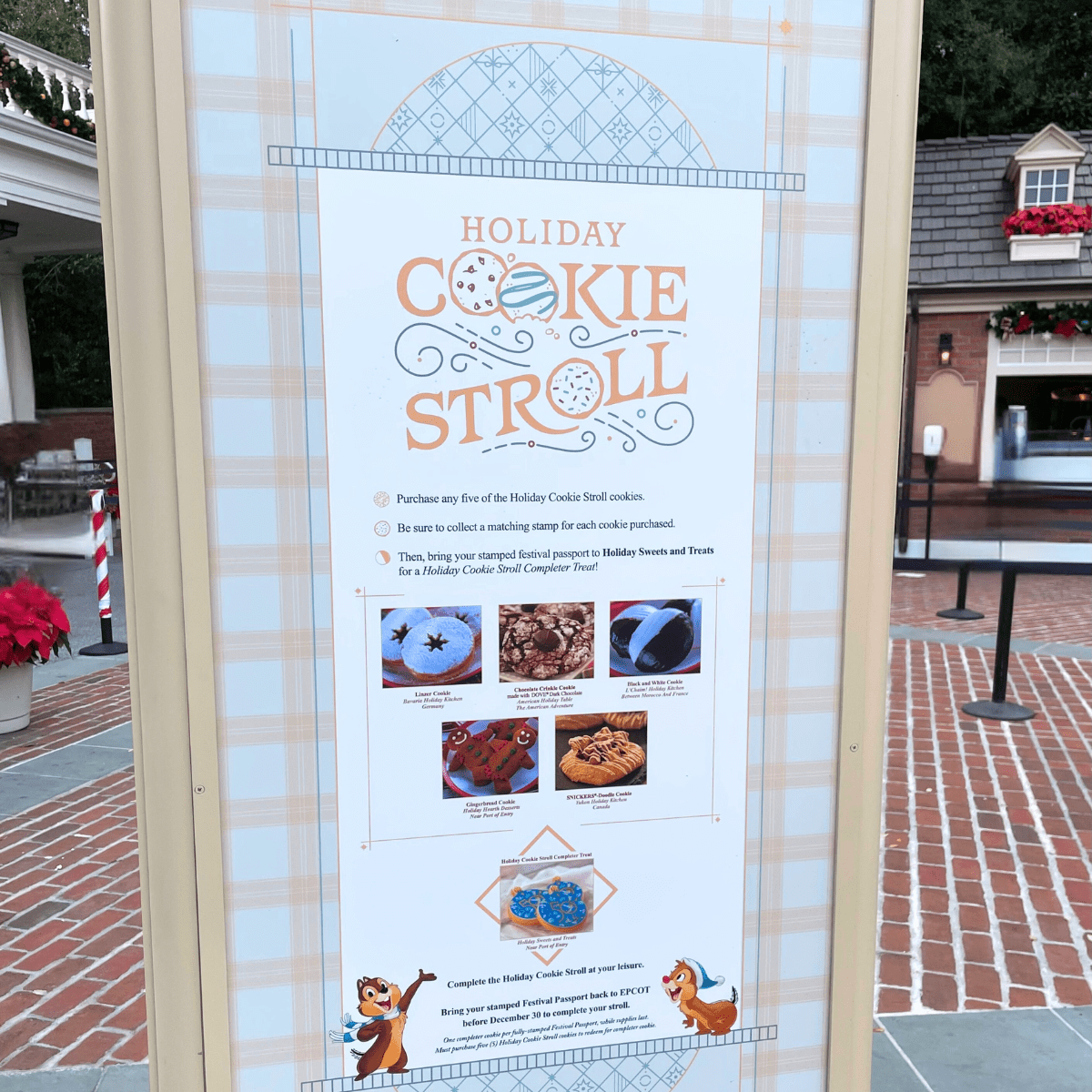 EPCOT Festival of the Holidays Holiday Cookie Stroll