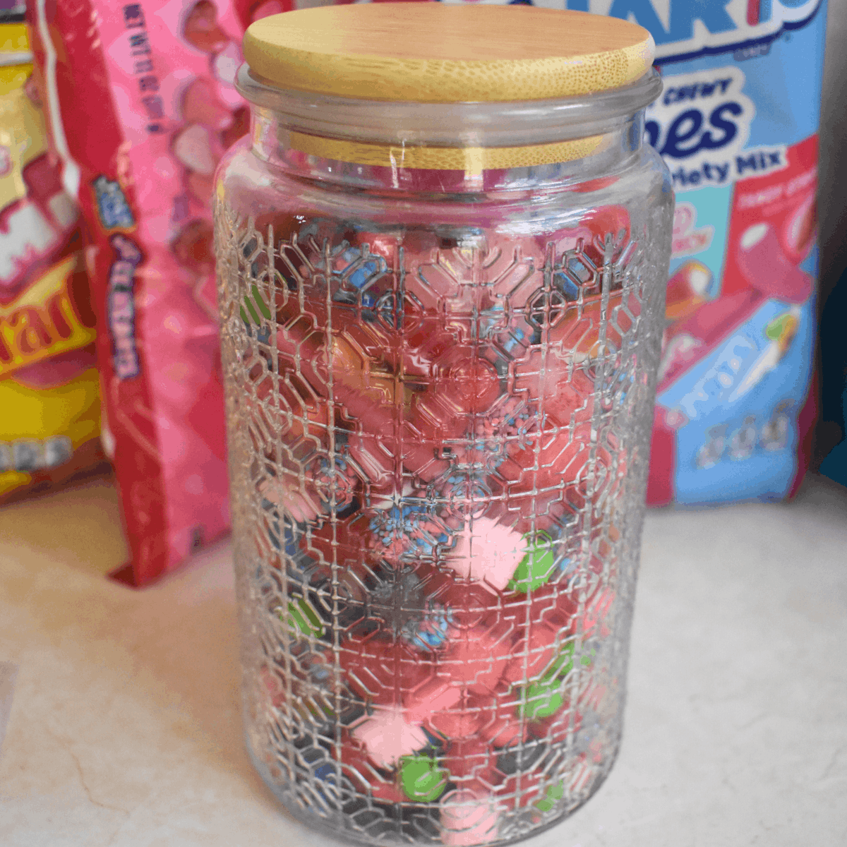 Valentine's Candy Salad 