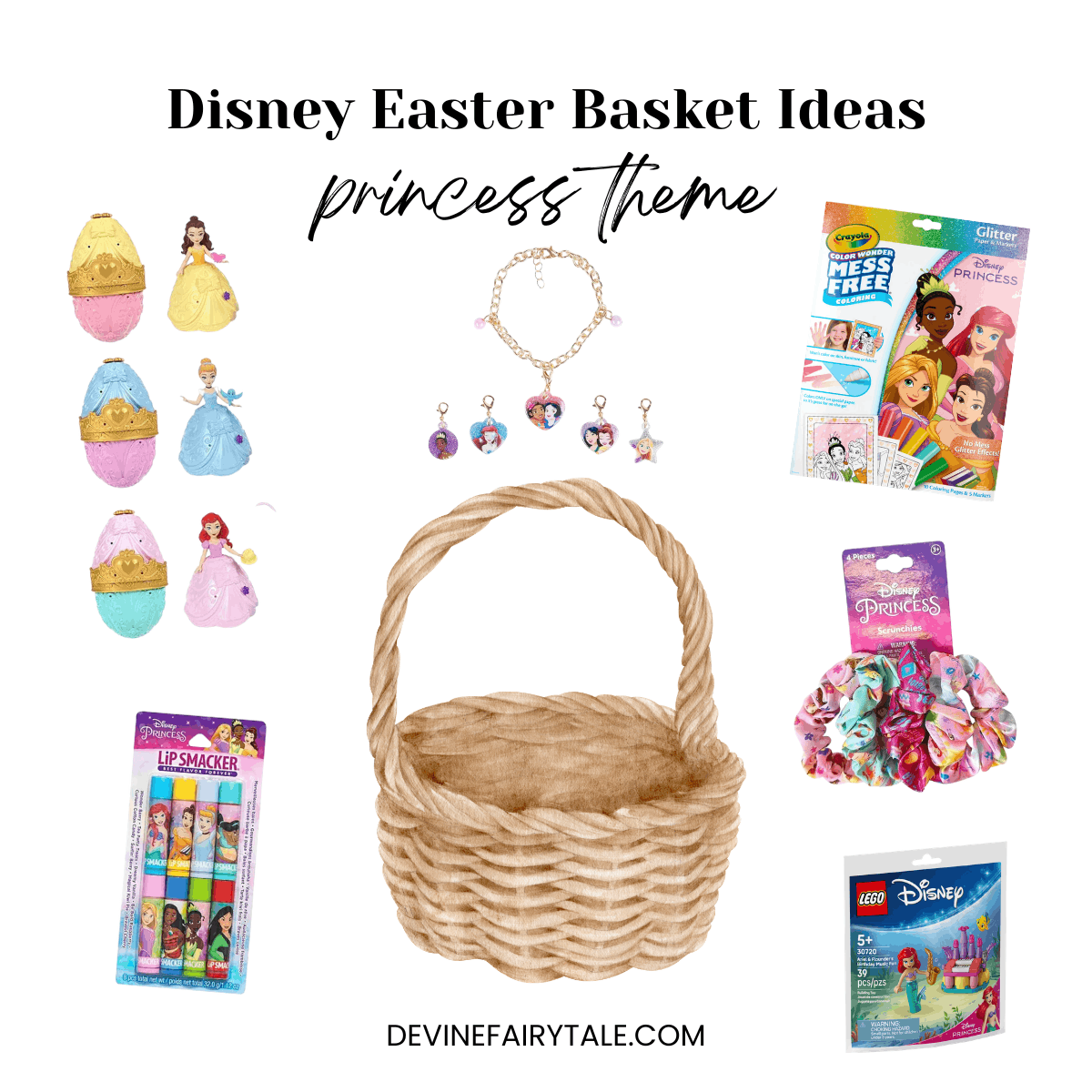 Disney Easter Basket Ideas Princess Theme