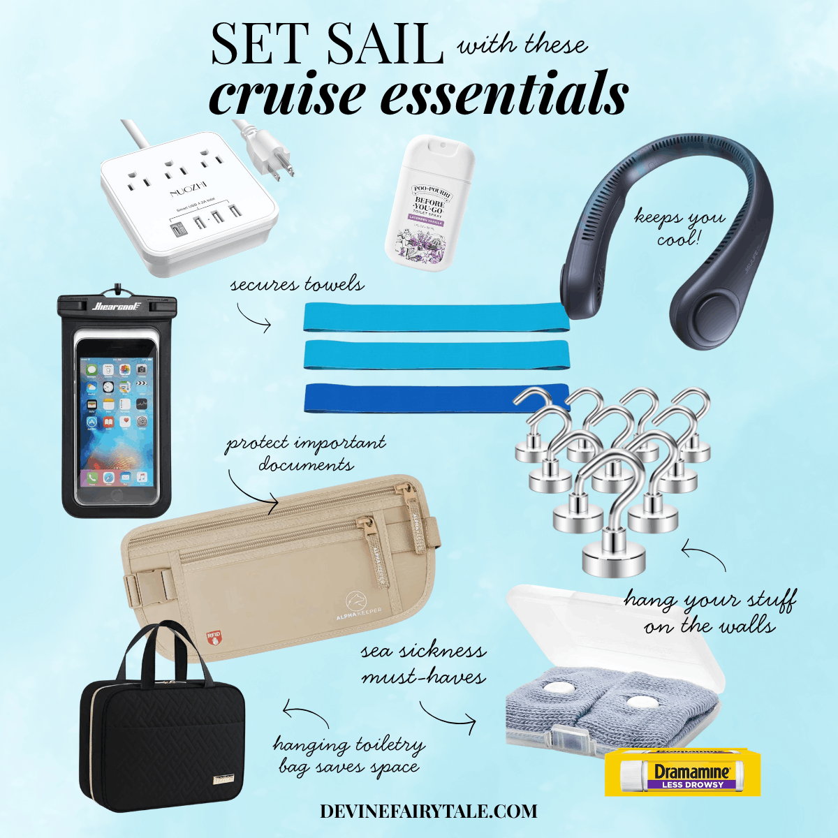 Cruise Essentials Cruise Packing List