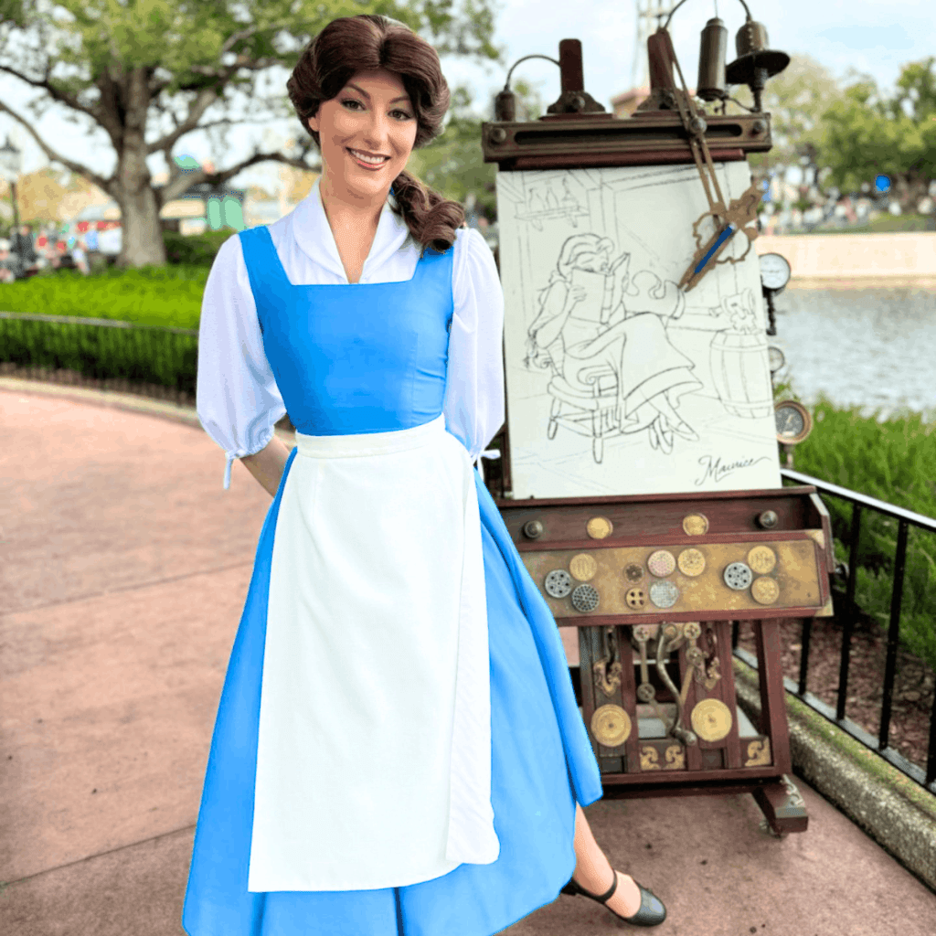 Meeting Characters at Disney World