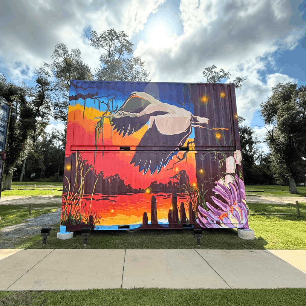 The Stacks Tallahassee - Wingbeats Twilight by Sam McCoy and Meghan Mick