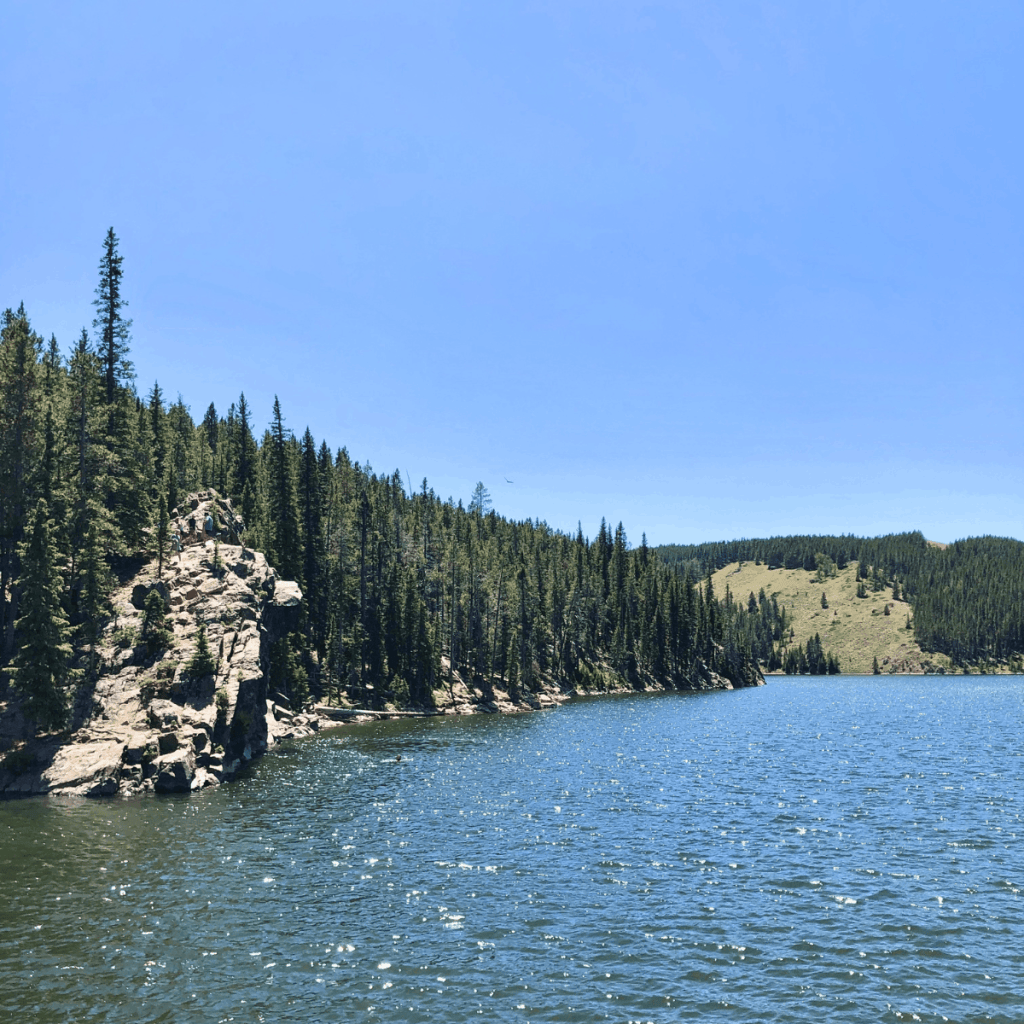 Tie Hack Reservoir in Buffalo Wyoming 