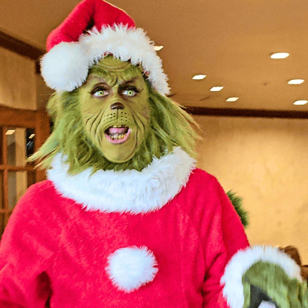 The Grinch meet and greet at Islands of Adventure